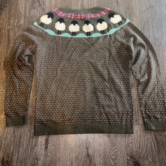 Talbots small petite adorable sheep sweater so soft! - Picture 8 of 10